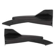 Universal Rear Bumper Lip Stylish Protector For Cars Carbon Fiber QGBD