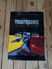 Marques of Distinction Supercar Calendar 2004