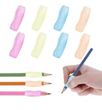 8 Stück Kinder Stift Bleistift Griff Korrektor Silikon Hand Schreibhilfe Greifer