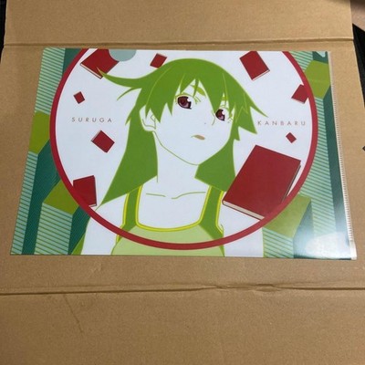 Monogatari Series Suruga Kanbaru Clear File, Bakemonogatari,