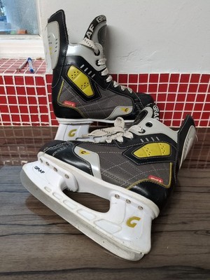 Graf F3 Ultra Eishockey Schlittschuhe Größe EU 36 UK 3,5 (brauche neue Schnürsenkel)