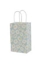 SSWBasics Small - Daisy Paper Shopping Bags - Case of 100