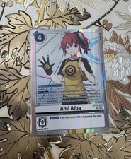 Digimon Card Game Ami Aiba BT22-093 SR Cyber Eden