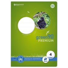 Staufen Green notebook - DIN A4, line style 4 9 mm lined , 16 sheets, premium w