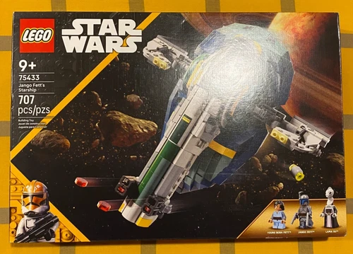 Lego Star Wars Jango Fett's Starship Set, 75433, New In Box, Sealed