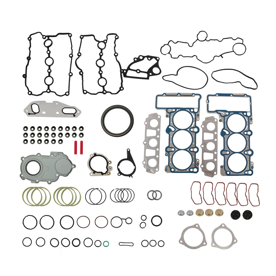 Engine Overhaul Rebuild Gasket Seals Kit For AUDI A4 A5 A6 Q5 3.2L CALA CALB - Image 2 of 4