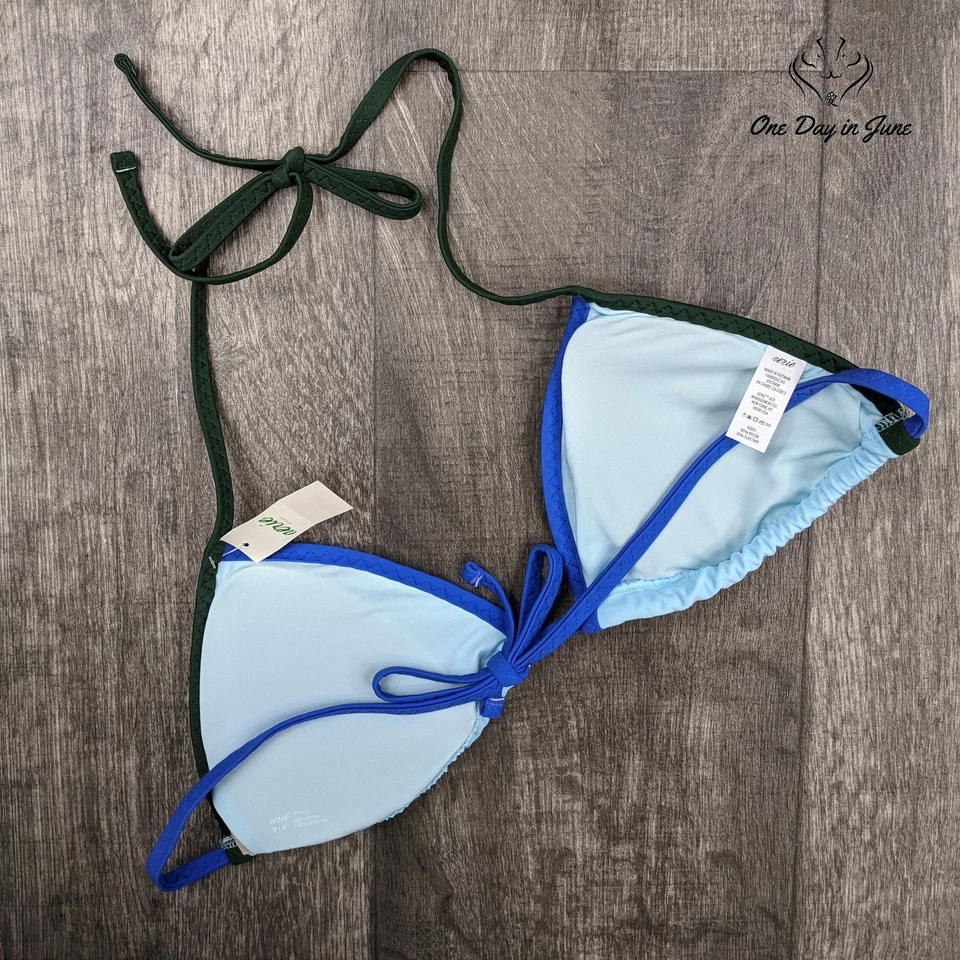 Top de bikini halter American Eagle Outfitters talla XL Foto 2 de 2