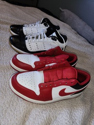Jordan 1 Low & One6One7 White Black 407587-102 Mens Size 10.5