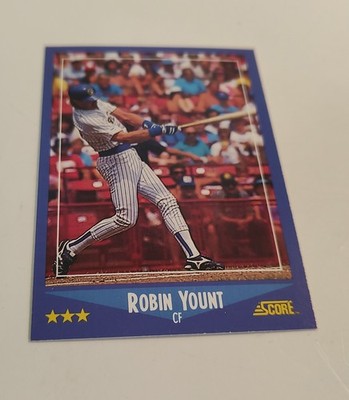 Robin Yount 1988 Score #160   MILWAUKEE BREWERS HOF