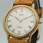 [Working item] Seiko Men's Watch Gold 9531-6030 Quartz From Japan Vintage Retro