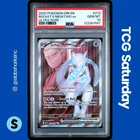 2025 POKEMON DESTINED RIVALS #213 TEAM ROCKET'S MEWTWO EX FA ULTRA RARE PSA 10