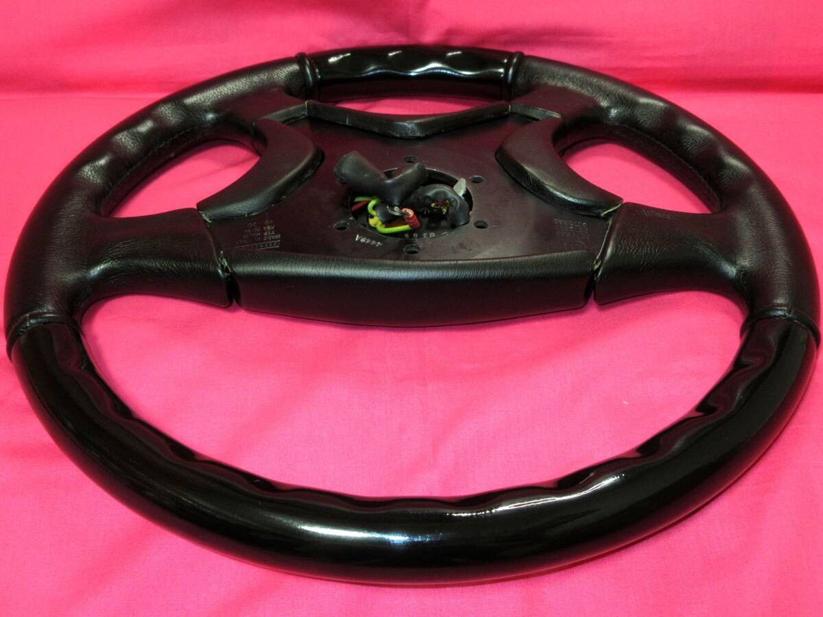 MOMO OLYMPIC 3 Steering Wheel 360mm Wood & Leather Vintage Ghibli