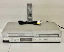 Philips DVD VCR Combo Player DVP3345V/F7 4-Head Hi-Fi VHS W/New Remote Tested