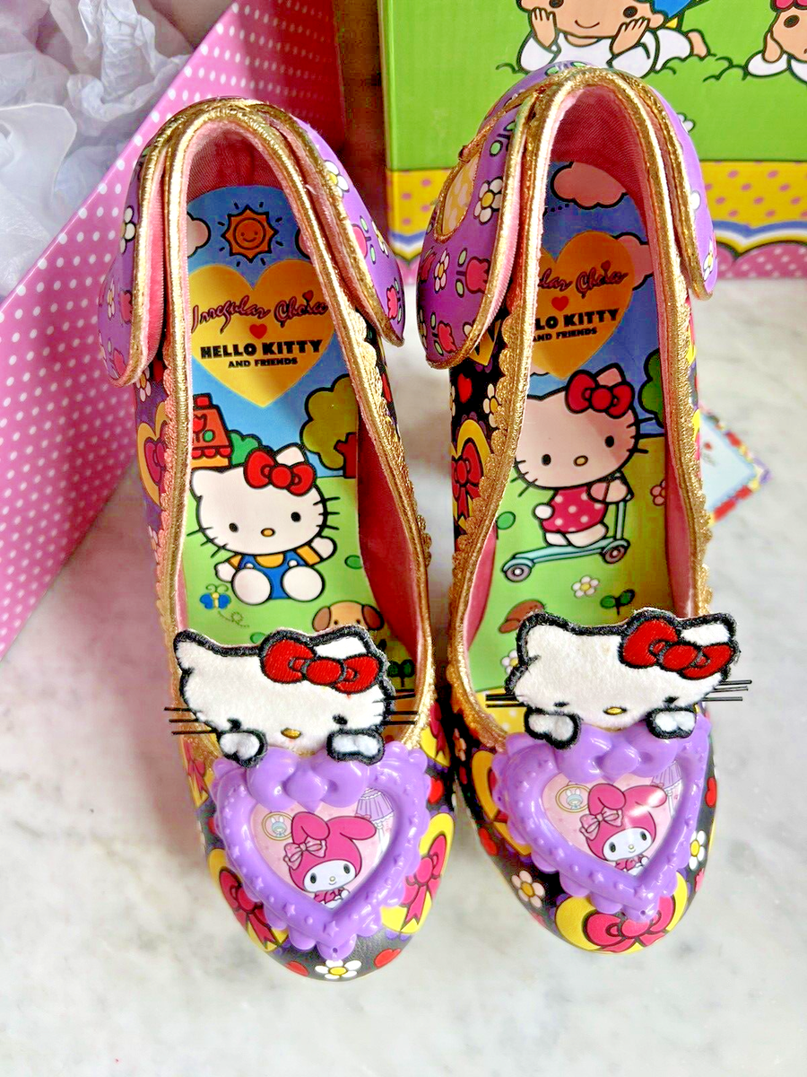 NEW Size 40 9.5 Irregular Choice x Hello Kitty Sanrio STAR NEW Size 40 9.5 Irregular Choice x Hello Kitty Sanrio STAR