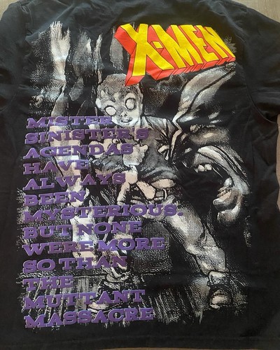 X-men Mutants Massacre Vintage Boot Raptee By Nostalgtee Rare Piece Size Xl - Picture 3 of 4