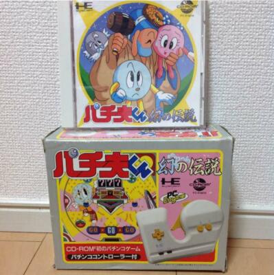 Pachiokun W S Pachinko Controler Pcengine Super Cdrom Hudson Used Japan Boxed Ebay