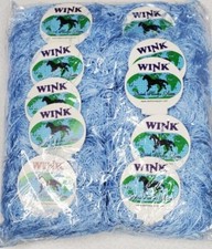 10 Balls LIGHT BLUE Dark Horse Wink Eyelash Yarn NIP Lot of 10