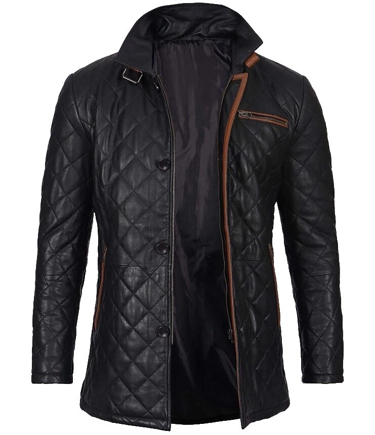 Handmade acolchada abrigos, chaquetas y chalecos para hombres