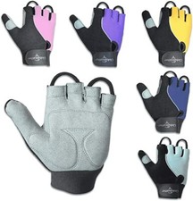 Globaleather Gel Pad Lite Wheelchair Gloves - Hardwearing, Padded, Breathable 
