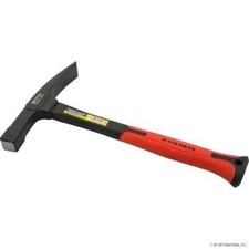 24OZ Brick Hammer Fibreglass Shaft Building Masonry Rock Chipping Quality Tool