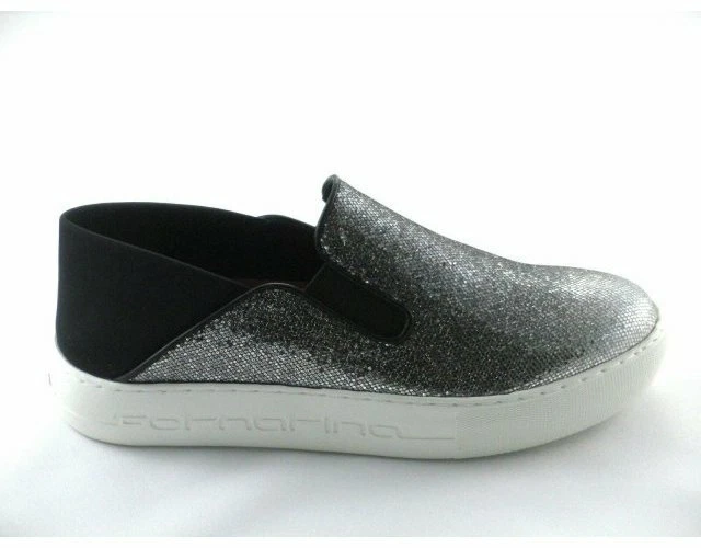 Scarpe Fornarina donna YM1200V096 Slip On glitter colore nero eBay