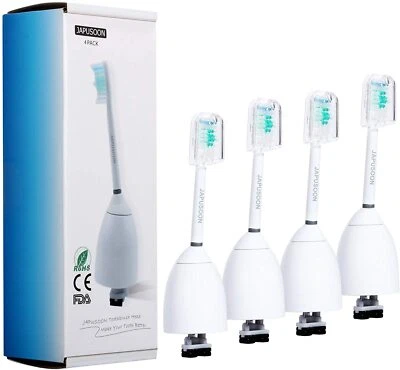 4 Pack Electric Replacement Toothbrush Heads for Philips Sonicare E Series Elite