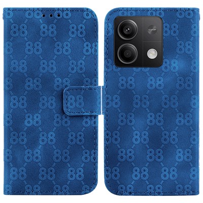 Leder Presse Nummer Acht Flip HandyHülle Für Tecno Camon 20 19 18 17 Pova 5 4 3 