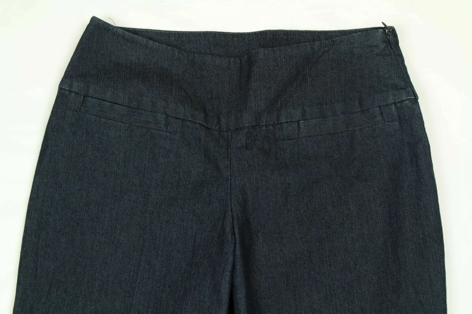 Focus 2000 Women's Capri Blue Trousers Denim Size 2P - Image 2 of 4