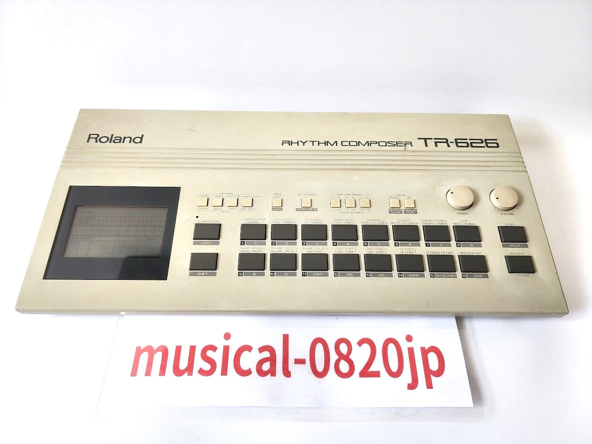 Roland TR-626 Rhythm Composer Drum Machine | eBay