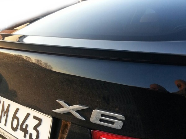 Autospoiler Passend FüR BMW X6 E71 E72, I Des Serienspoilers-image