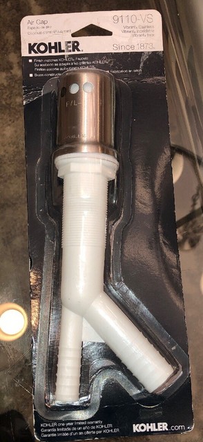 Kohler K 9110 Vs Stainless Air Gap For Sale Online Ebay