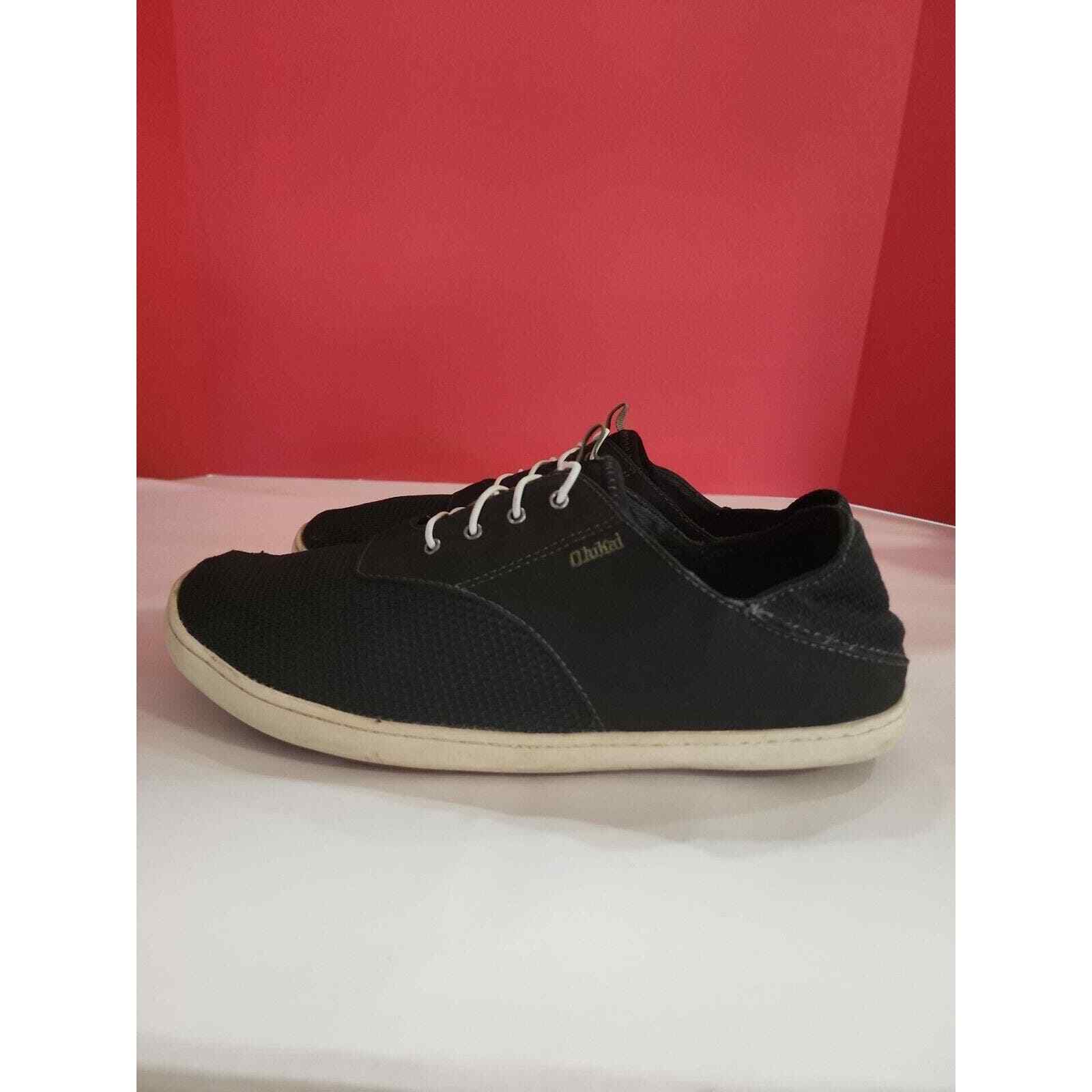 SAOLA Mocassini elastici da uomo Olukai NOHEA MOKU 10283 suola in gomma blu 10