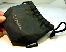 Panasonic Lumix Lens Pouch Drawstring Bag 4x4" for M4/3 14-42mm f3.5-5.6 12.5mm