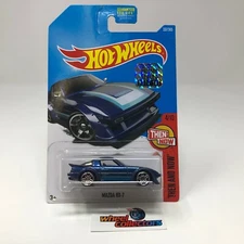 Mazda RX-7 #337 * Blue * 2017 Hot Wheels Factory Set * WH30