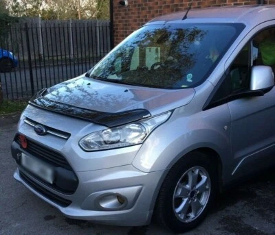 NEWLOOK Black Bonnet Protector Stone Guard FOR Ford Transit Tourneo CONNECT 2014-2018