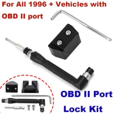 OBD II OBD 2 Port Security Anti-theft Lock Kit -Block Access to OBD Connector