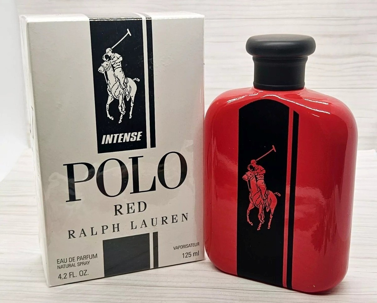 Ralph Lauren Polo Red Intense Men's Eau de Parfum ORIGINAL WHITE BOX