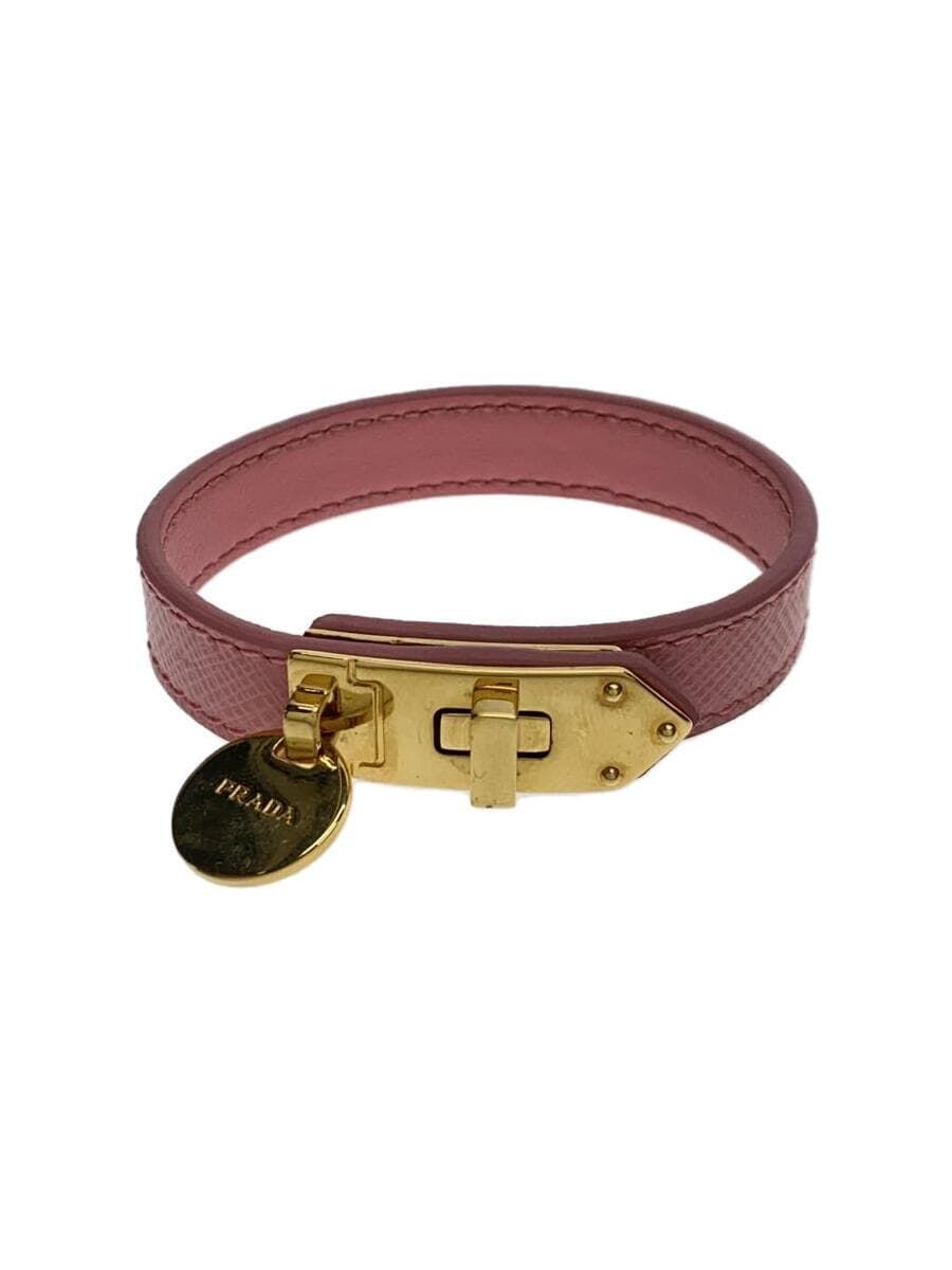 PRADA leather Pink women's bracelet Used | eBay PRADA leather Pink women's bracelet Used | eBay