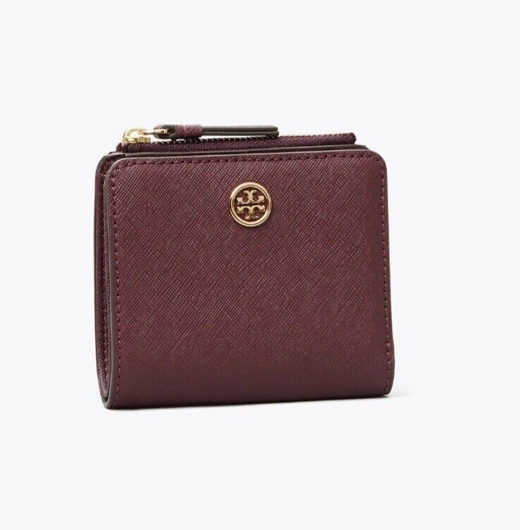 Tory Burch Robinson Pebbled Mini Wallet Tory Burch Robinson Mini