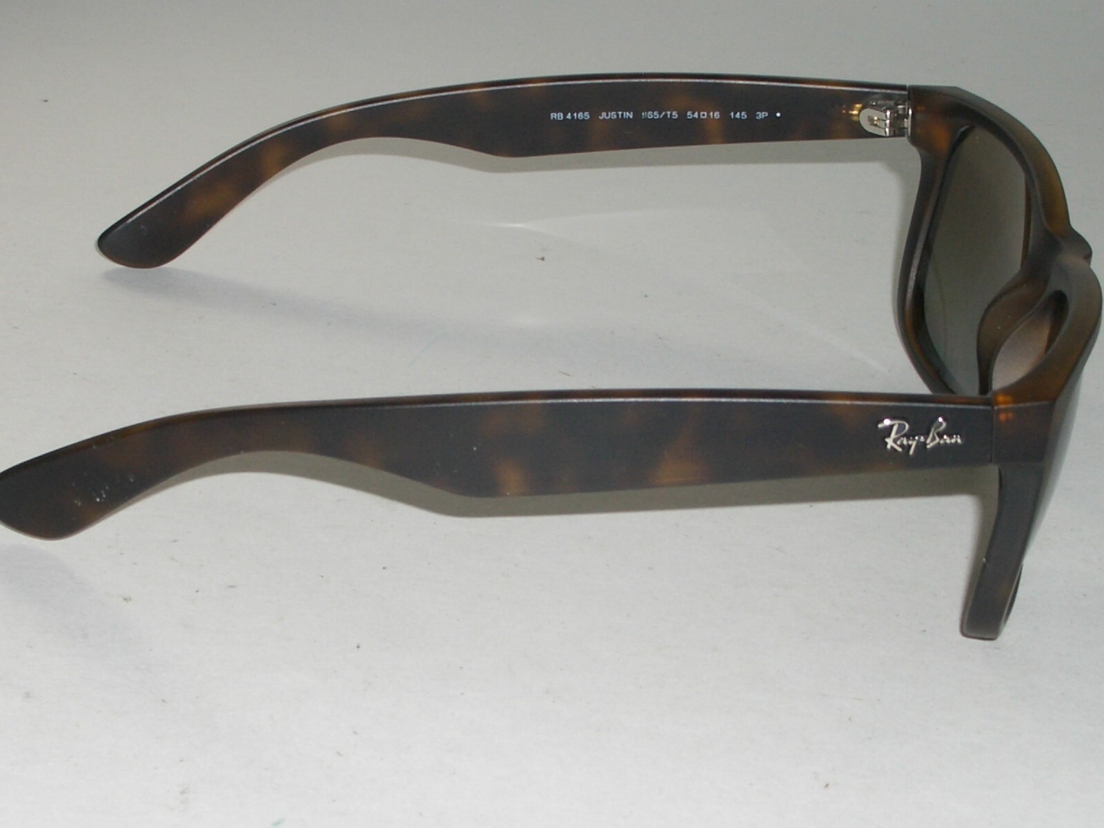 RAY BAN RB4165 JUSTIN 54[]16mm MATTE TORT BRN GRADIENT POLARIZED LENS SUNGLASSES image 4