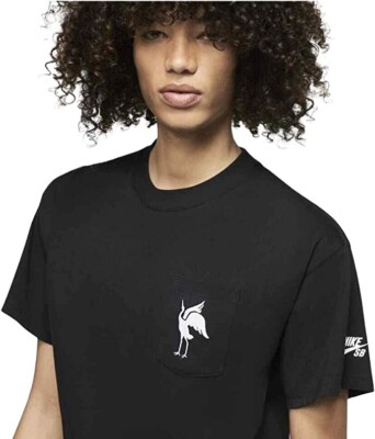 Nike SB X Parra Team Japan Men's Skate T-Shirt Size Small Black