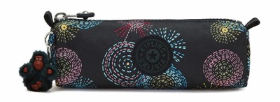 kipling Back To School Print Freedom Medium Pencase Schlampermäppchen Mäppchen