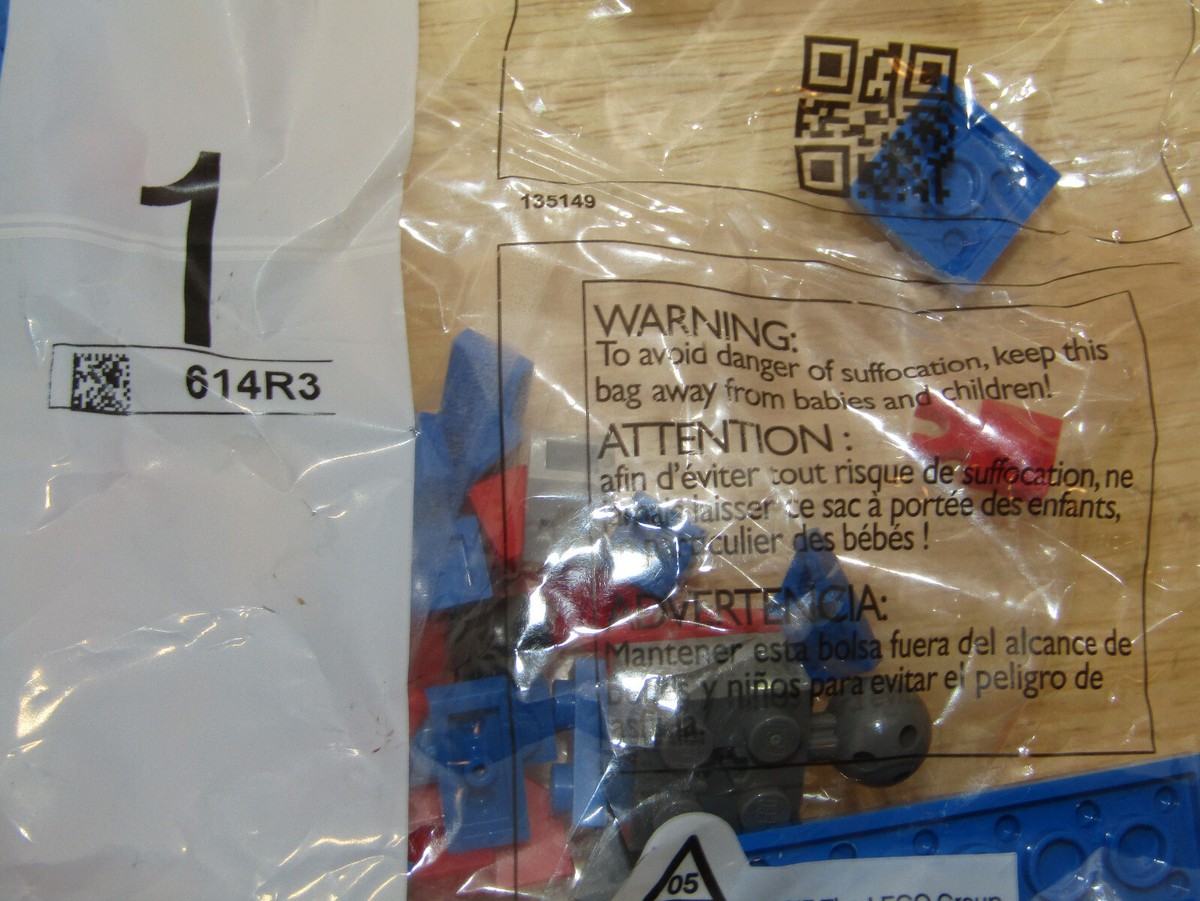 Lego 135149 NEW 2017 Sealed Replacement Parts Bag #1 Sealed Legos