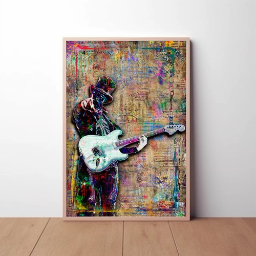 GHOST NAMELESS GHOUL Skeletá 18x24in Poster, GHOST LEAD Guitar Print Free Ship - Picture 4 of 8
