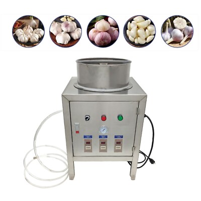 110V Commercial Stainless Steel Pneumatic Garlic Peeling Machine 20 ...