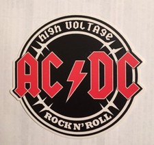 Acdc Sticker - High Voltage