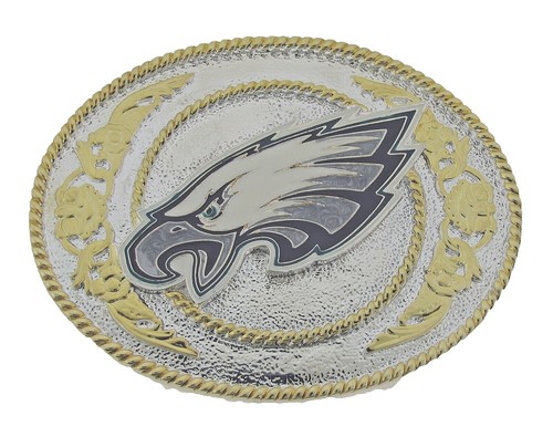 FOOTBALL PLAYER Metal BELT BUCKLE Rhinestones Touchdown  display picture 1
