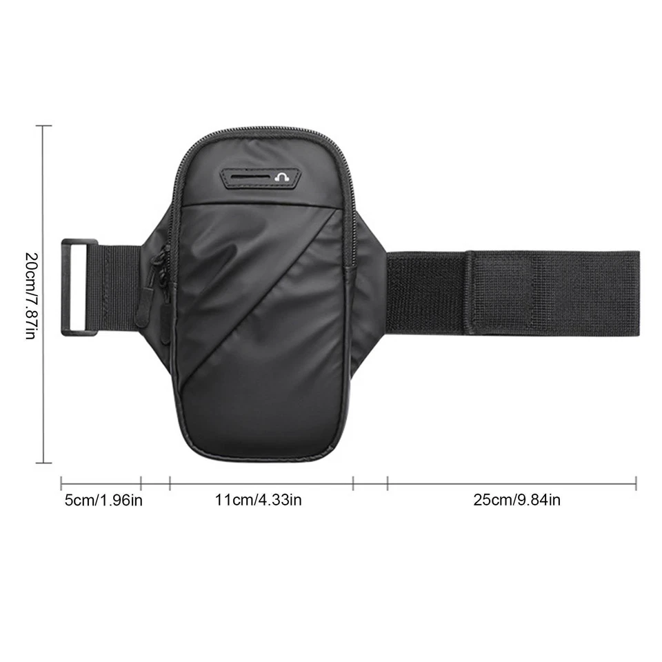 Waterproof Running Armband Phone Holder Gym Running Jogging Sports Armband - image 2 of 4