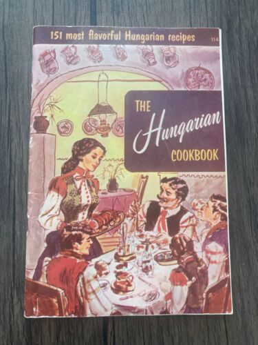 Vintage The Hungarian Cookbook 1973 Culinary Arts Institute Chicago Taschenbuch