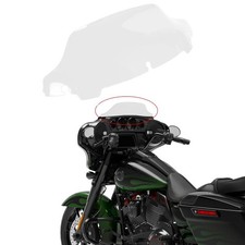 Clear 7 Inch Wave Motorcycle Windscreen for FLHT FLHTC FLHX 2014-2024